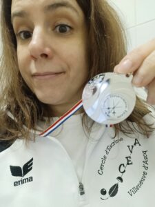 Raphaëlle médaille