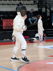 Assaut d'épée pendant la compétition de la fête de fin de saison 2026 du CEVA