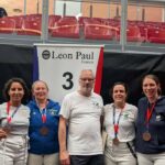 L'équipe HDF2 et son coach Maître Éric Brabant, médaillés de bronze aux Championnats de France Vétérans 2026
